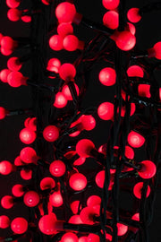 Catena luminosa 1500 LED rossi con spina 45 m Mercury