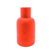 Vaso in velluto D18 x H35 cm rosso Mercury