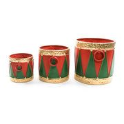 Set 3 ceste D25 x H25 cm Mercury