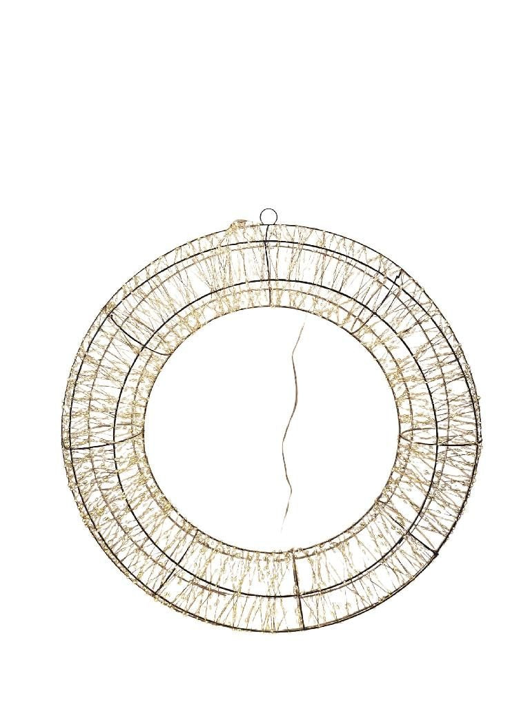 Corona luminosa in metallo 2160 LED 69 x 12,5 x H71 cm Mercury