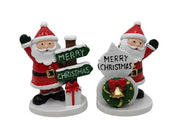 Babbo Natale 6 x 4 x 8 cm modello assortito Mercury