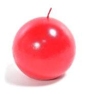 Candela sferica 430 g rossa Mercury