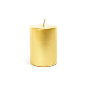 Candela cilindrica 240 g oro Mercury