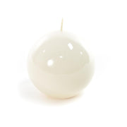 Candela sferica 430 g avorio Mercury