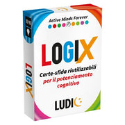 Active Minds Cards LogiX Gioco Educativo Multi-colore Ludic