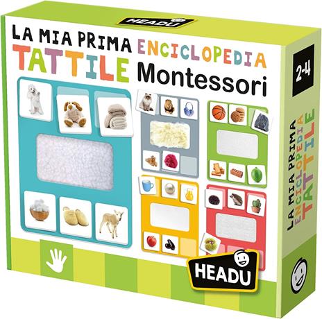 LA MIA PRIMA ENCICLOPEDIA TATTILE MONTESSORI