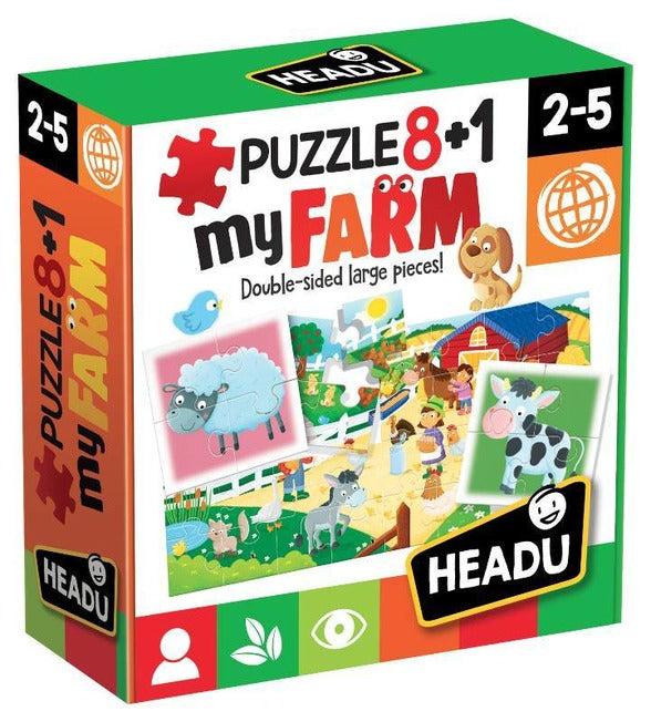 PUZZLE 8+1 MY FARM