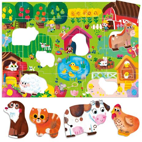SHAPES PUZZLE FARM