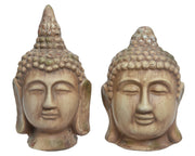 TESTA DI BUDDHA 18,5X18,5X26,7H CM MODELLO ASSORTITO