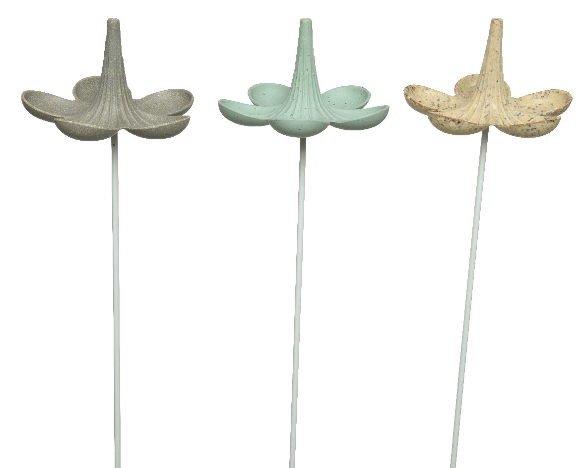 MANGIATOIA PER FARFALLE IN BAMBOO 14,5X80X9CM COLORE ASSORTITO