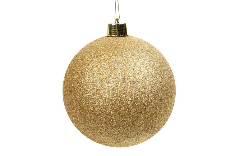 Pallina di Natale MAXI L Oro Glitter