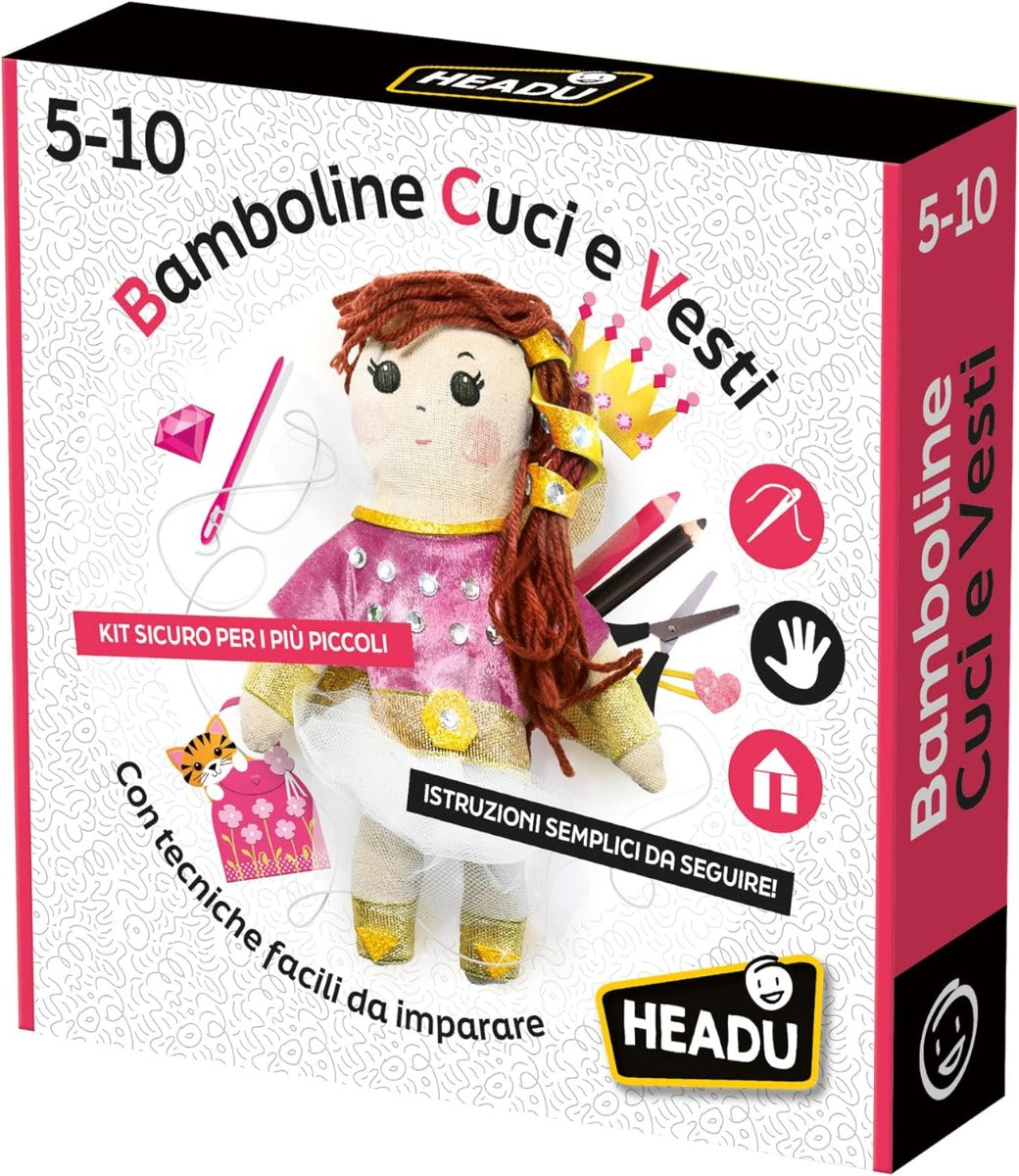 GIOCO BAMBOLINE CUCI E VESTI