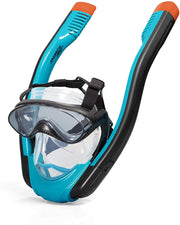 MASCHERA CON BOCCAGLIO DA SNORKELING HYDRO-PRO FLOWTECH S/M
