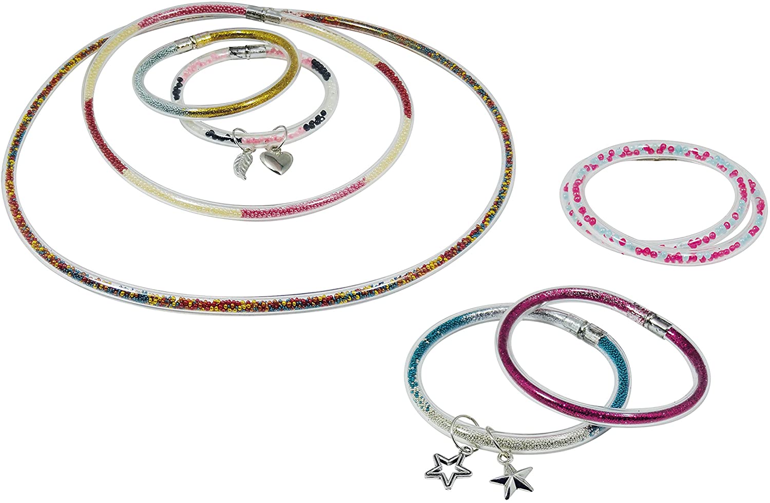 KIT DI CREAZIONE GIOIELLI DI PAILETTE