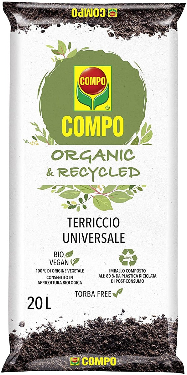 TERRICCIO UNIVERSALE BIO VEGAN ORGANIC & RECYCLED 20LT