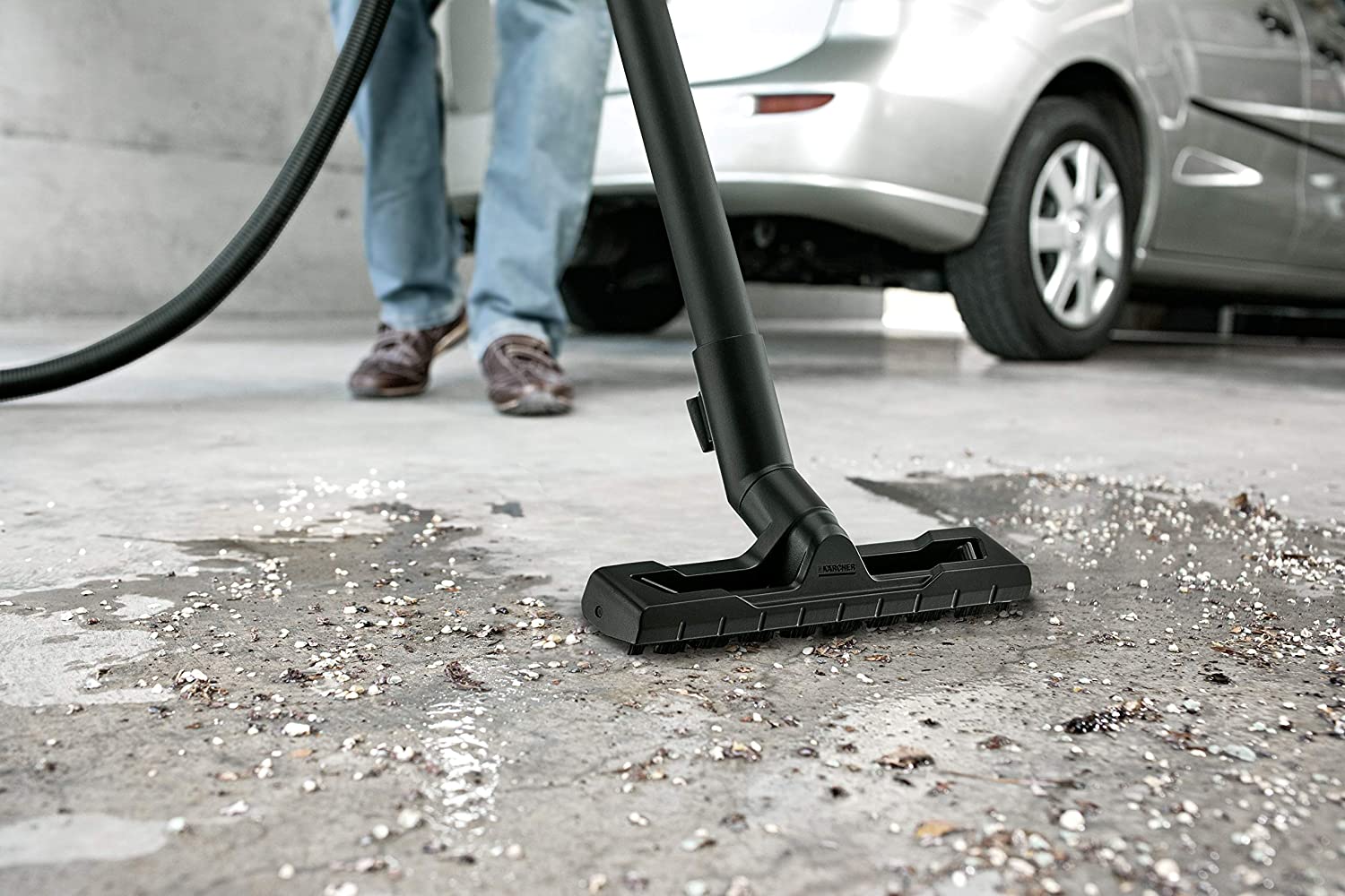 KARCHER WD 3 - ASPIRATORE SOLIDI E LIQUIDI 200 AIR WATT, SERBATOIO 17 LT