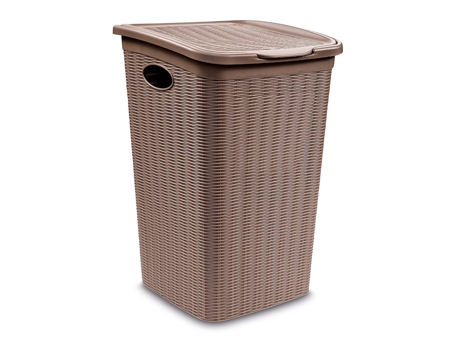 CESTA PORTABIANCHERIA ELEGANCE 36 L TORTORA