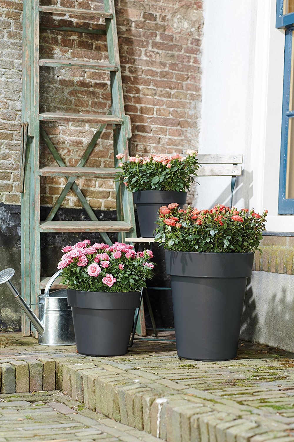 VASO GREEN BASICS TOP PLANTER 47CM COLORE A SCELTA