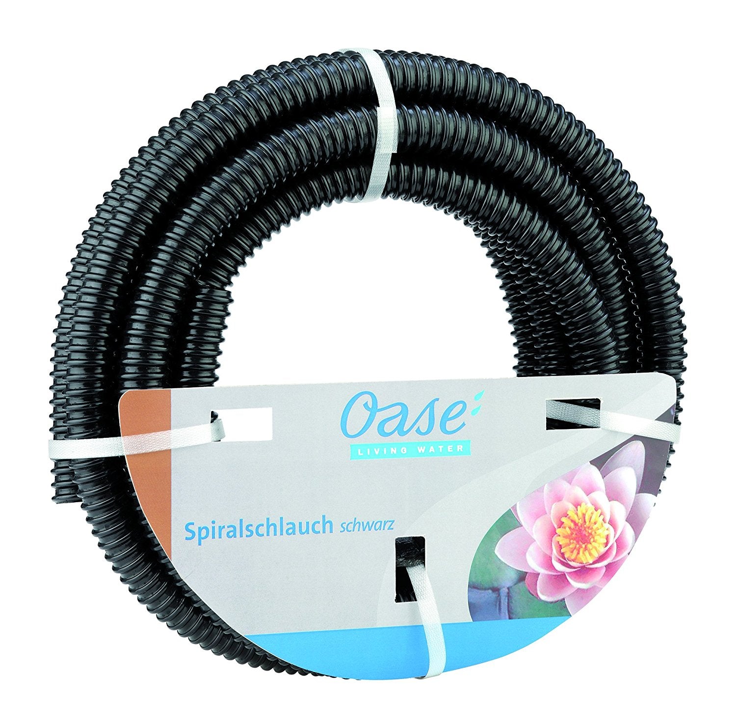 TUBO SPIRALATO NERO (1/4) 5 METRI