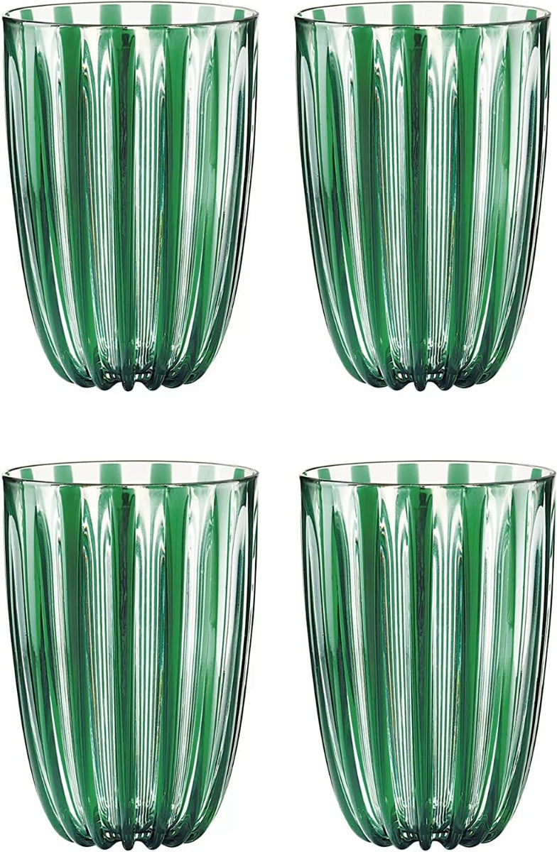 SET 4 BICCHIERI "DOLCEVITA" SMERALDO