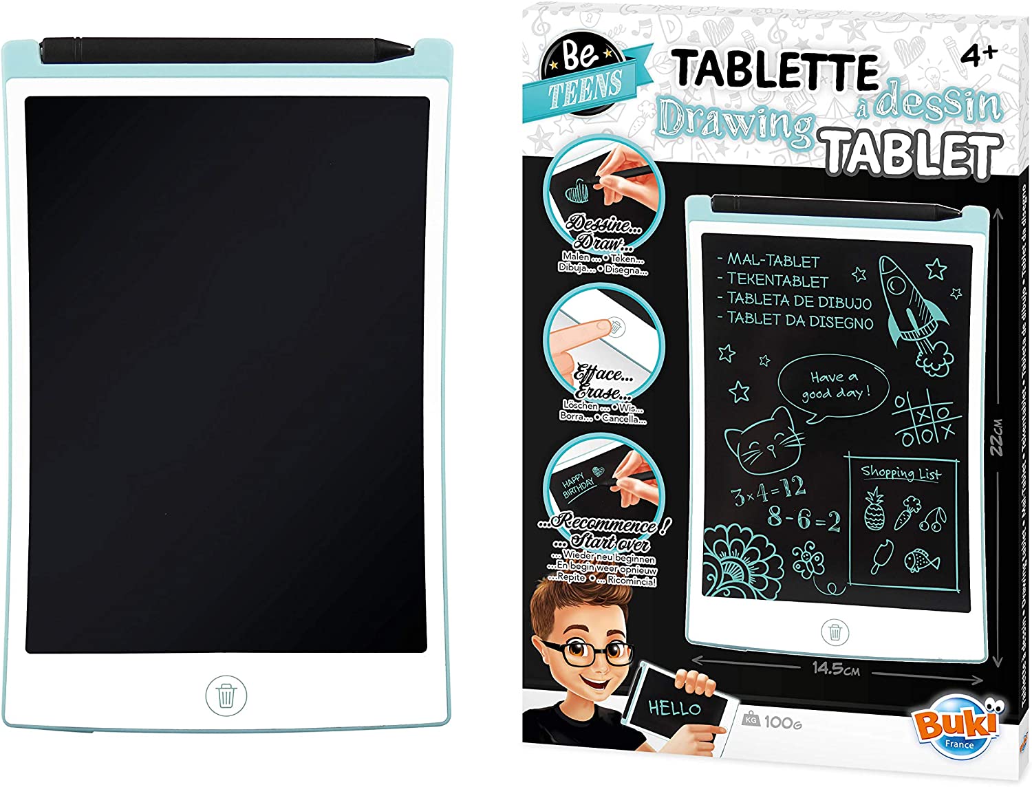 TABLET DA DISEGNO APPUNTI CON SCHERMO LCD