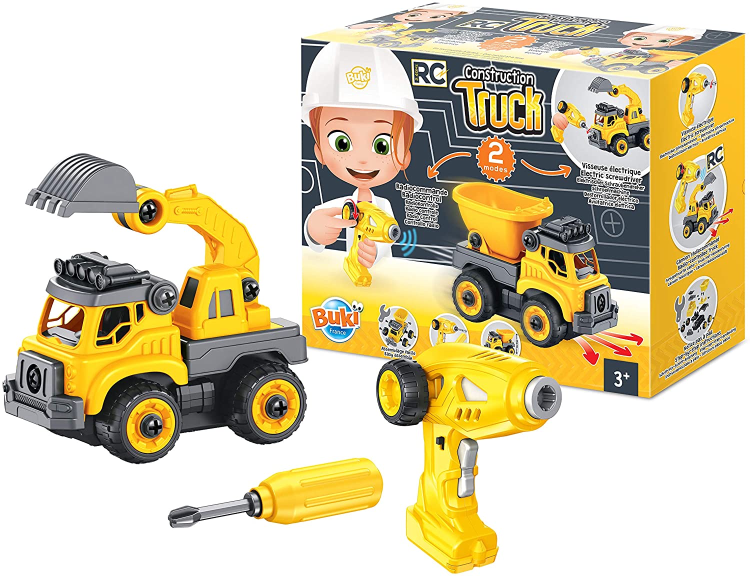 CAMION DA CANTIERE GIALLO