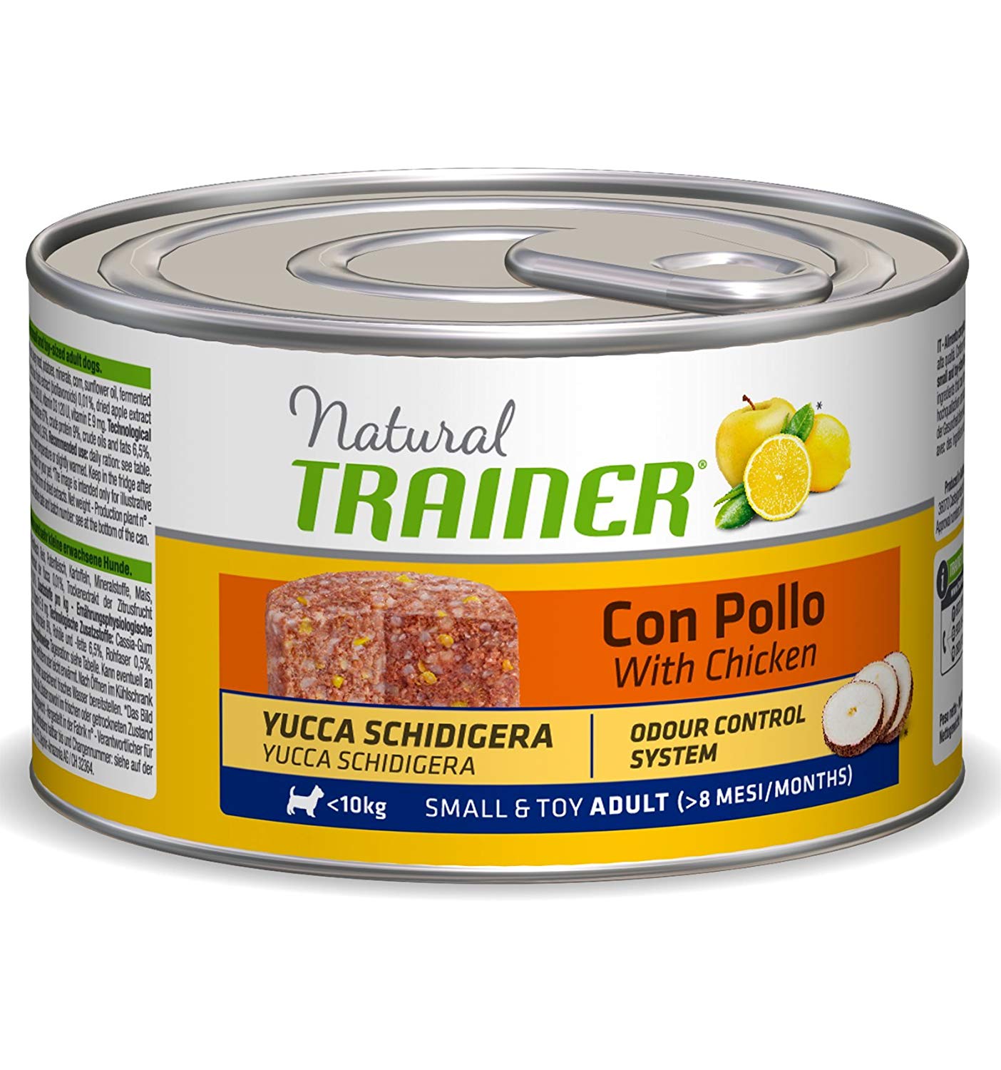 SCATOLETTA CIBO UMIDO CANE MINI SMALL&TOY ADULT POLLO E RISO 150GR