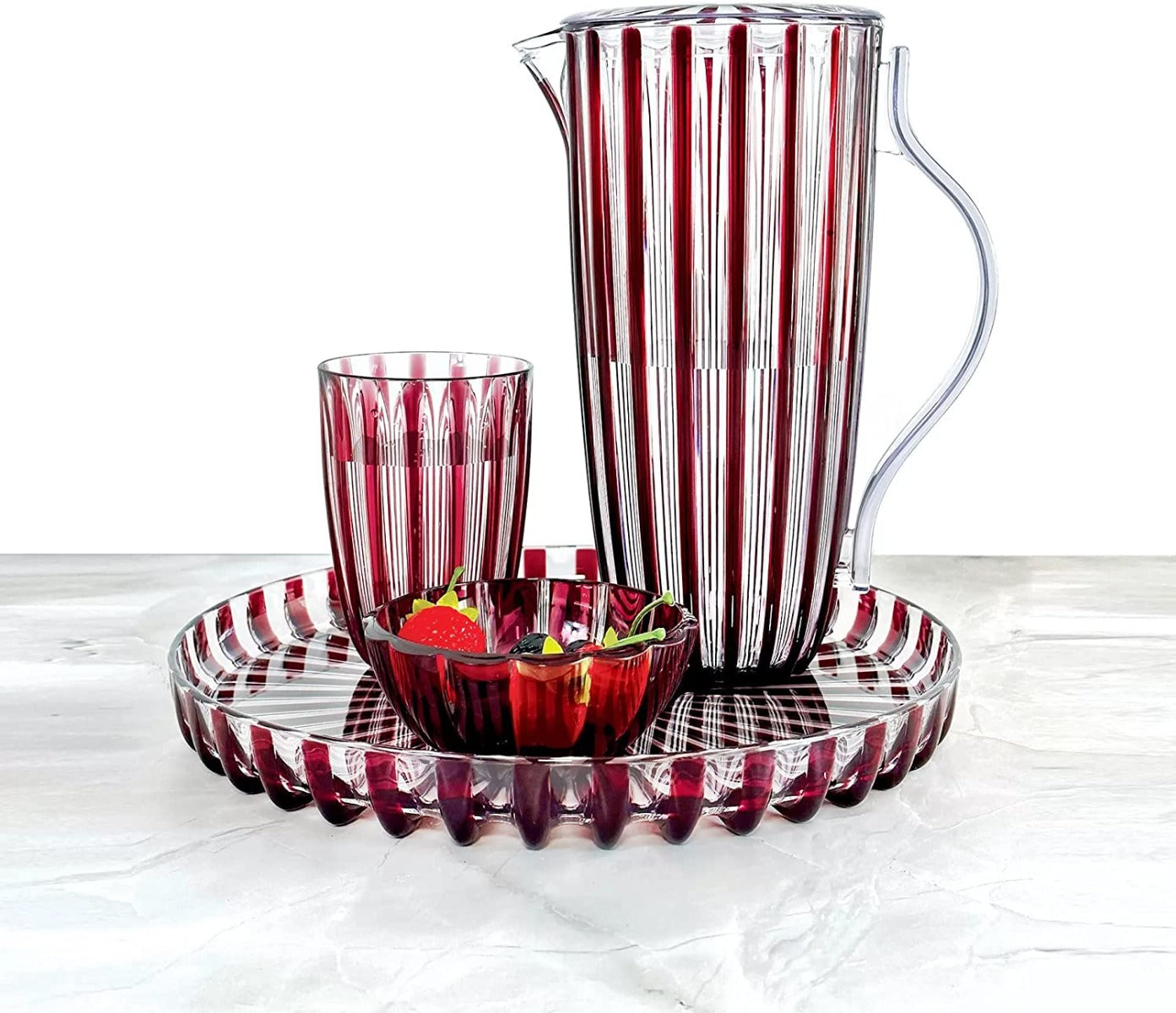 CARAFFA CON COPERCHIO "DOLCEVITA" AMETISTA