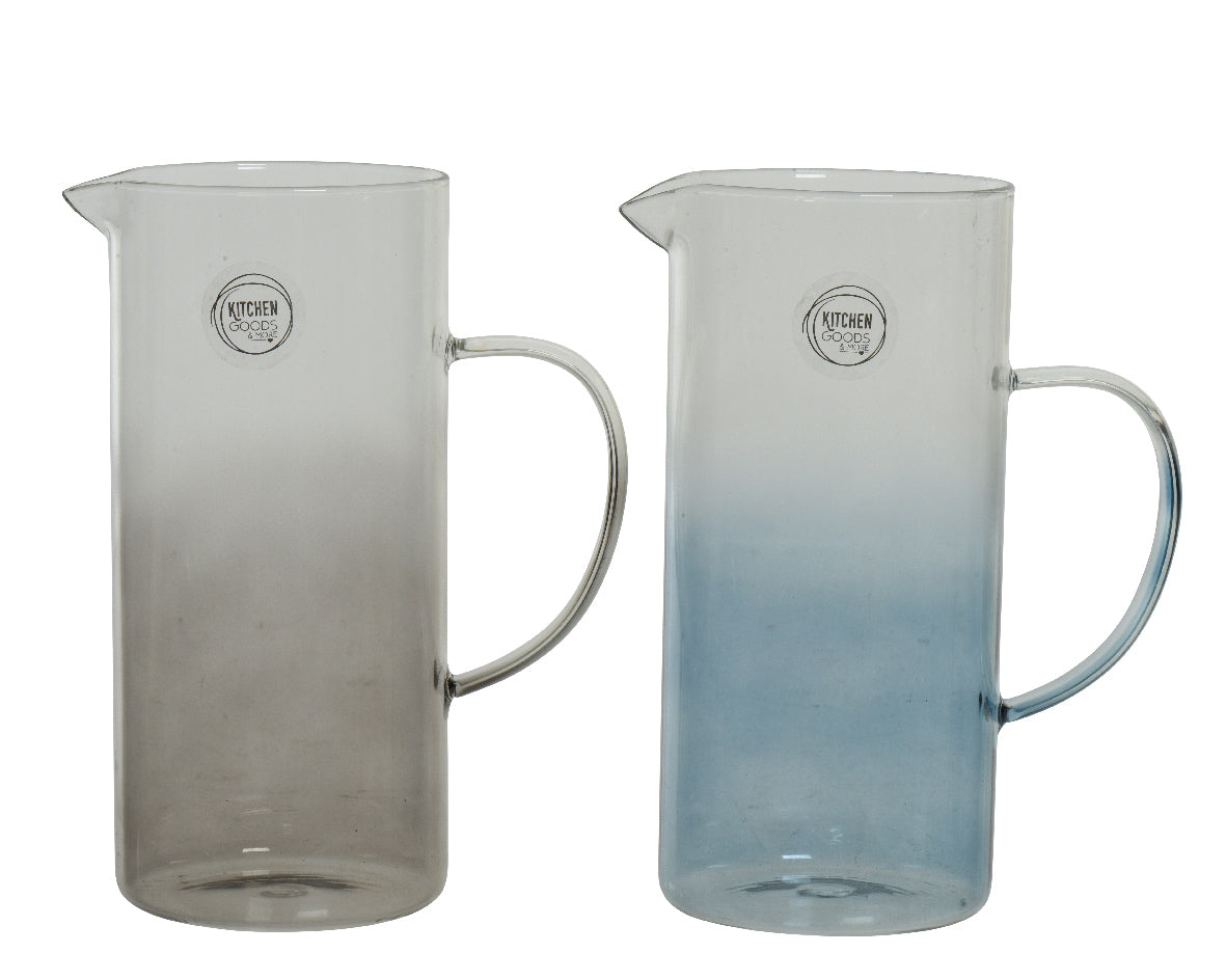 CARAFFA IN VETRO 15XH22CM COLORE ASSORTITO