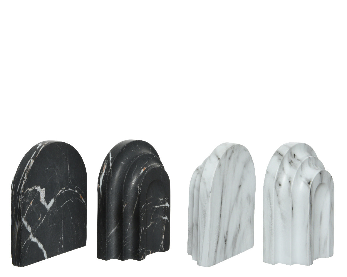 FERMALIBRI 14X15,8X20,5CM GRIGIO SCURO/BIANCO COLORE A SCELTA