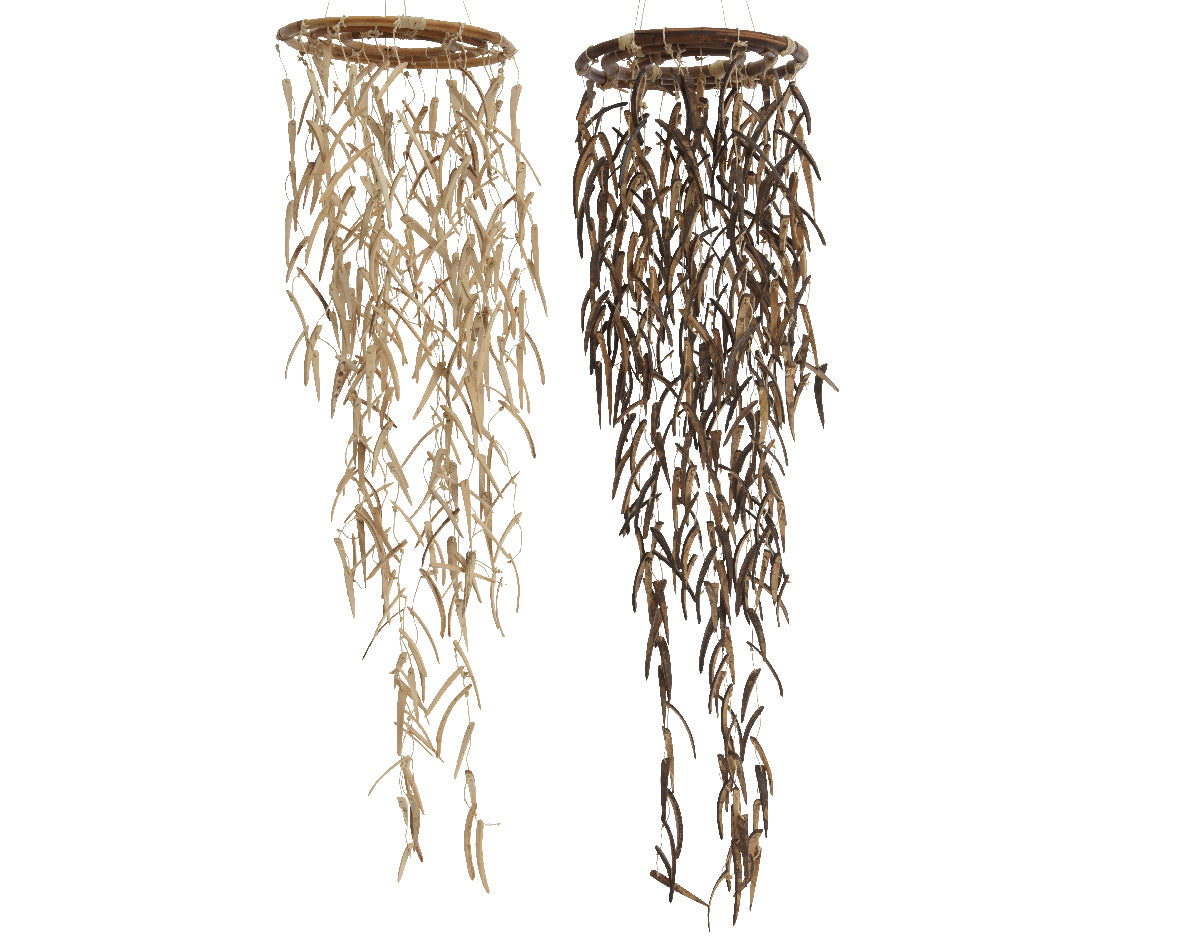 DECORAZIONE APPENDIBILE IN COCCO D.20X75CM