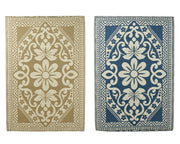 TAPPETO RETTANGOLARE DECO FLOREALE  D150CM IN POLIPROPILENE MODELLO ASSORTITO