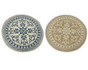 TAPPETO TONDO DECO FLOREALE D150CM IN POLIPROPILENE MODELLO ASSORTITO
