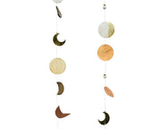 DECORAZIONE APPENDIBILE PENDENTE LUNA 100CM ORO MODELLO ASSORTITO