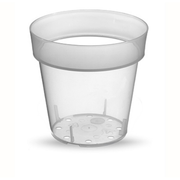 VASO TRASPARENTE IRIS 13 CM INDOOR NEUTRO