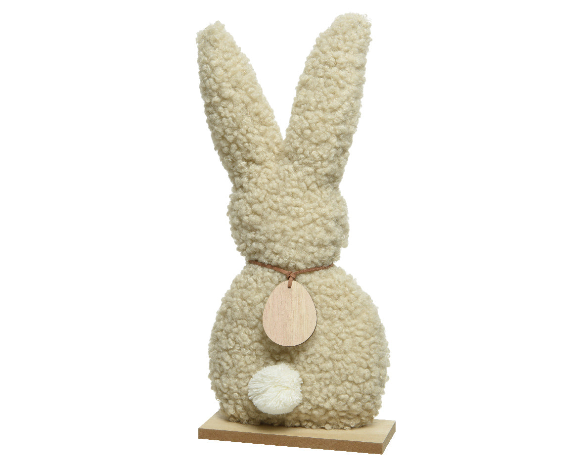 CONIGLIO di PASQUA TEDDY BEIGE 6X12X23,5CM