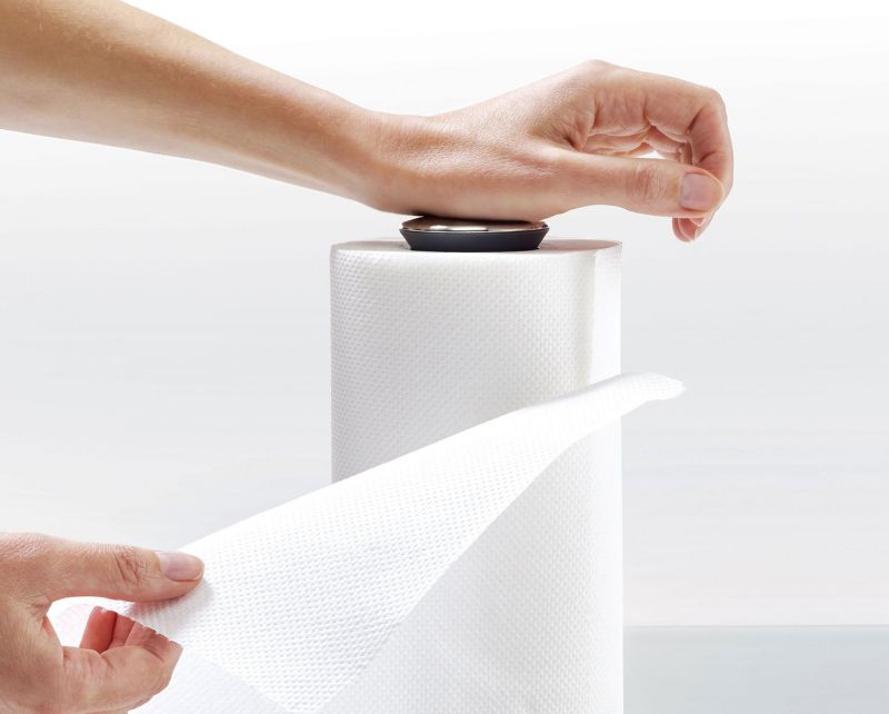 PORTAROTOLI CUCINA PUSH&TEAR GRIGIO