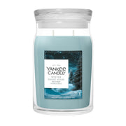 Candela Grande Signature Winter Night Stars 567g Blu Yankee Candle