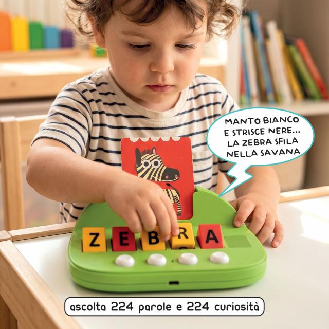 Gioco Educativo La Macchina Parlante Scrivi e Leggi in Autonomia Multicolore 3-6 Anni Headu