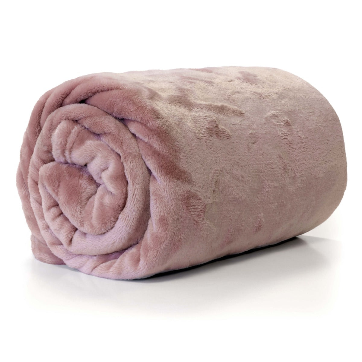 COPERTA PLAID ENZO 130X180CM ROSA