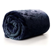 COPERTA PLAID ENZO 130X180CM BLU NOTTE