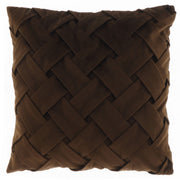 CUSCINO VIKTOR 45X45CM MARRONE SCURO