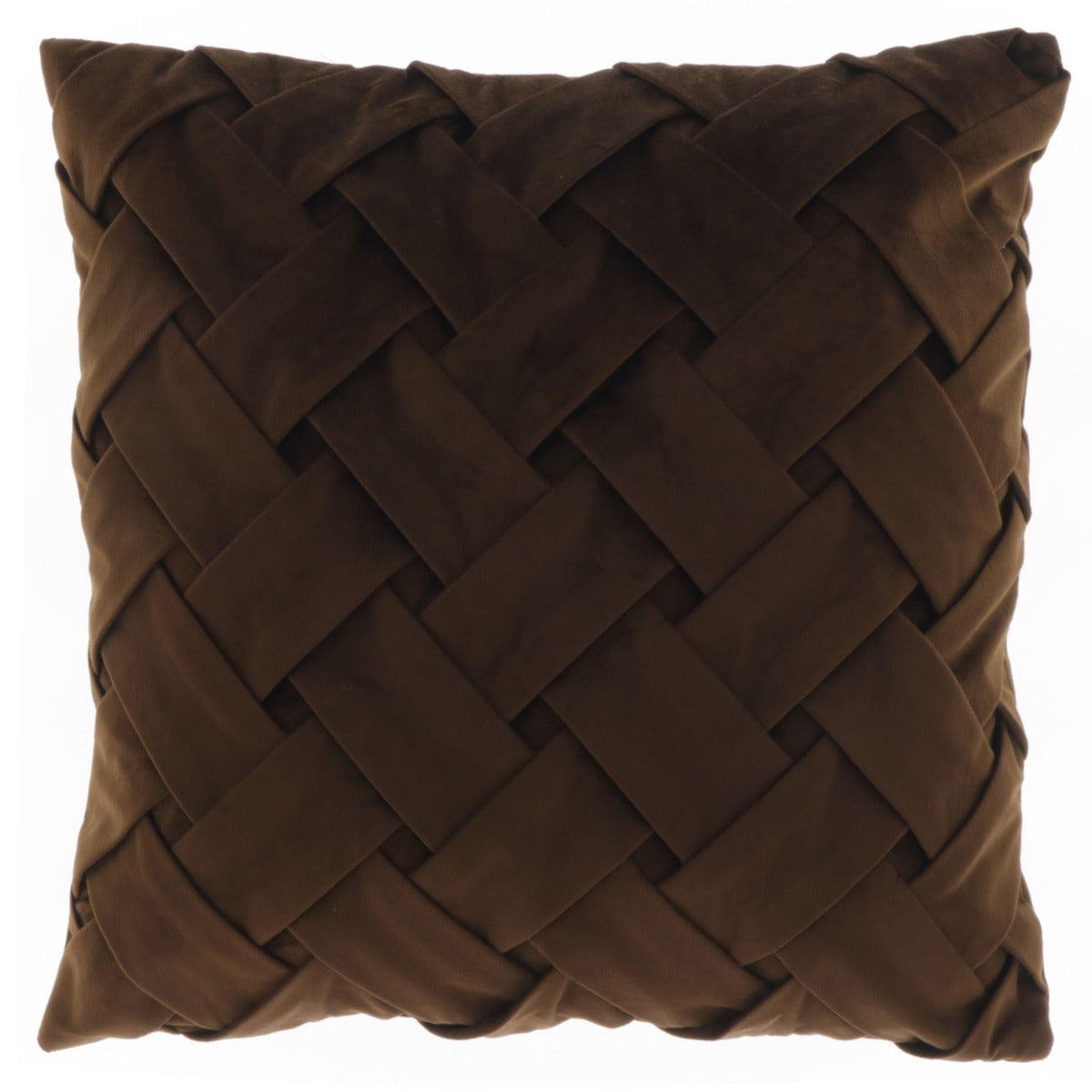 CUSCINO VIKTOR 45X45CM MARRONE SCURO