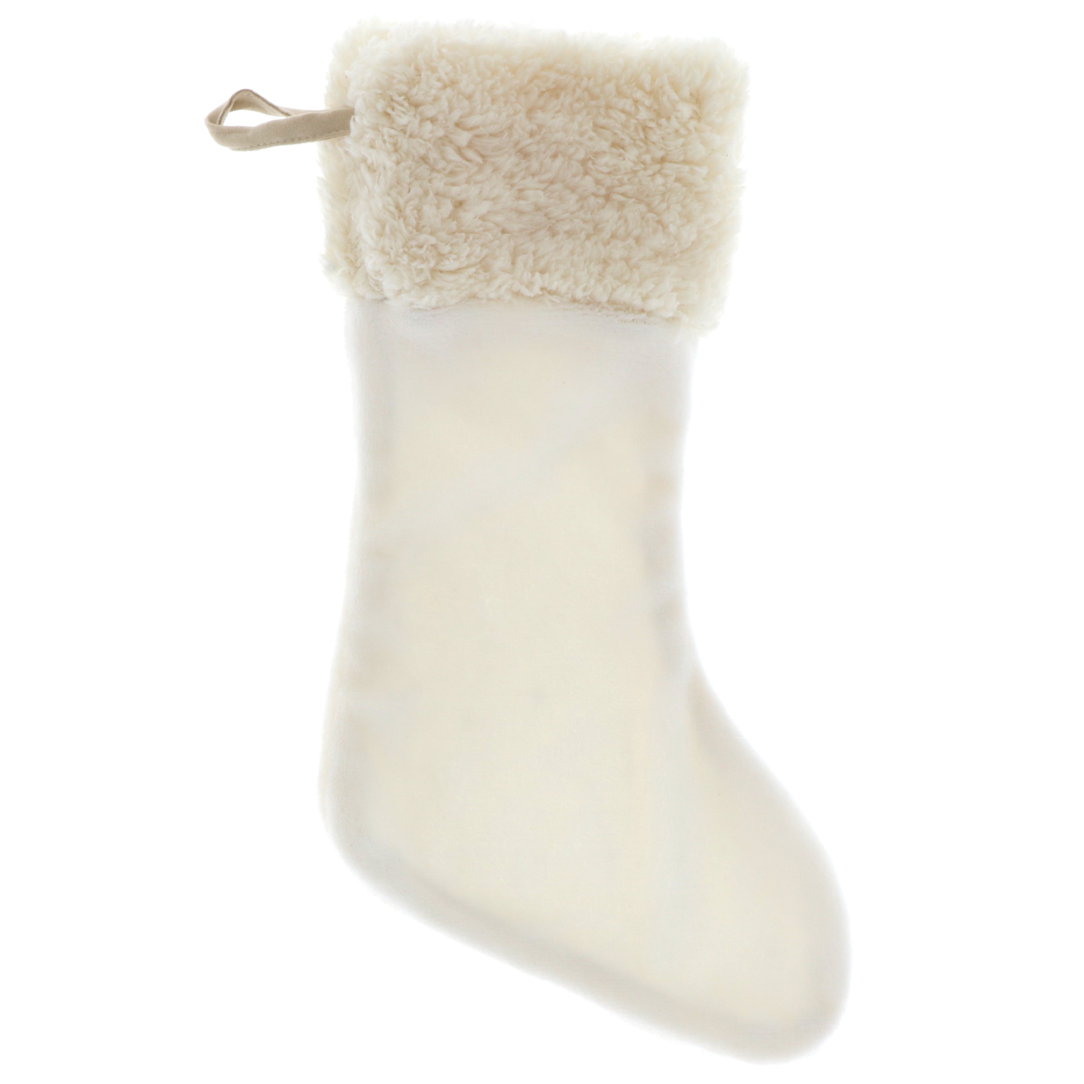 CALZA DI NATALE COBY BIANCO AVORIO