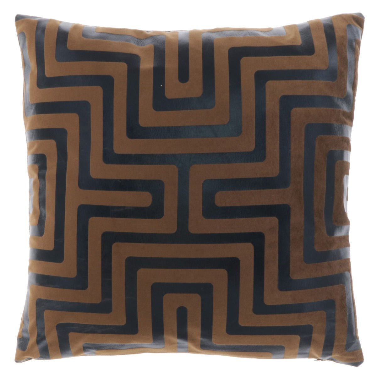 CUSCINO MASON 45X45CM MARRONE SCURO