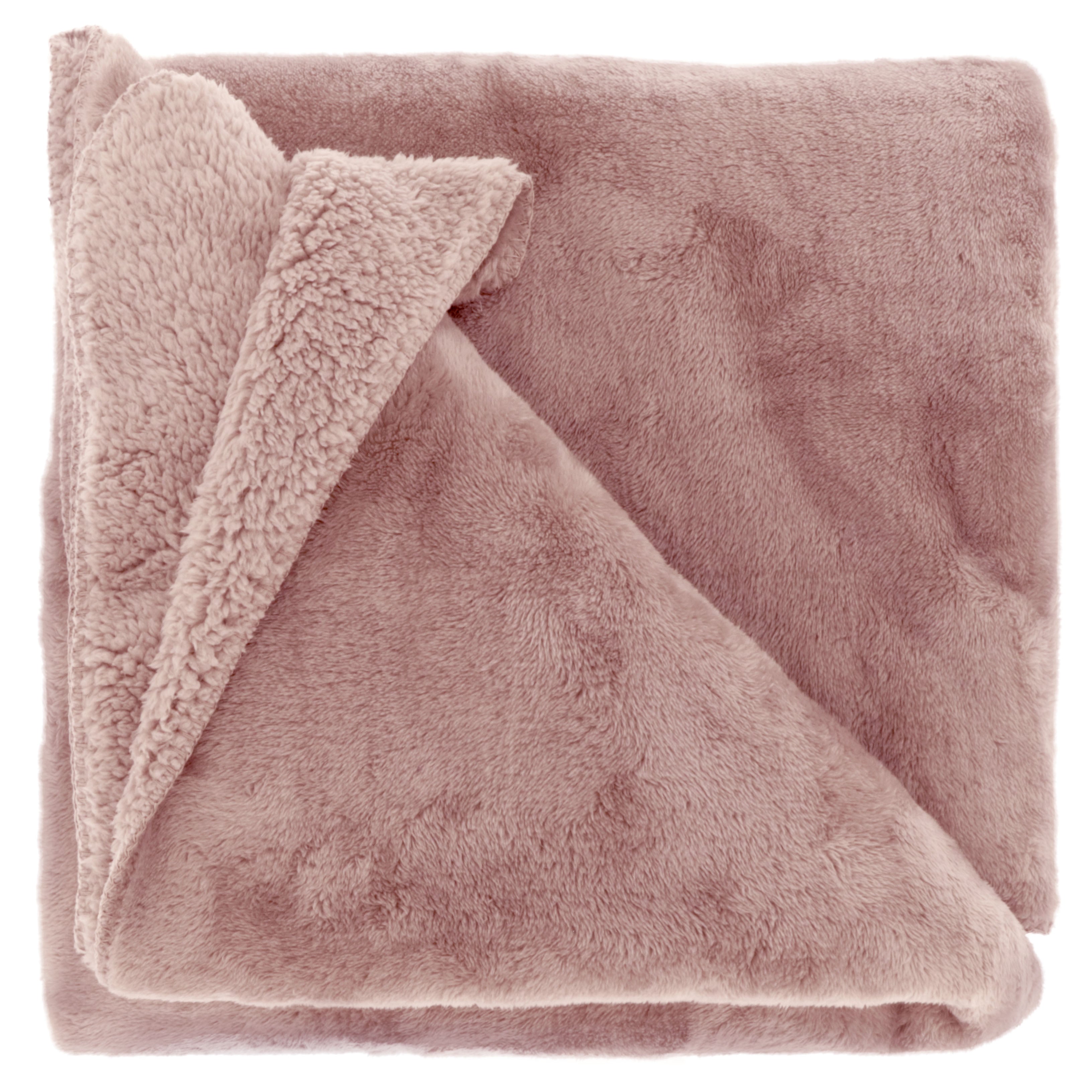 COPERTA PLAID TORVAH 150X200CM ROSA