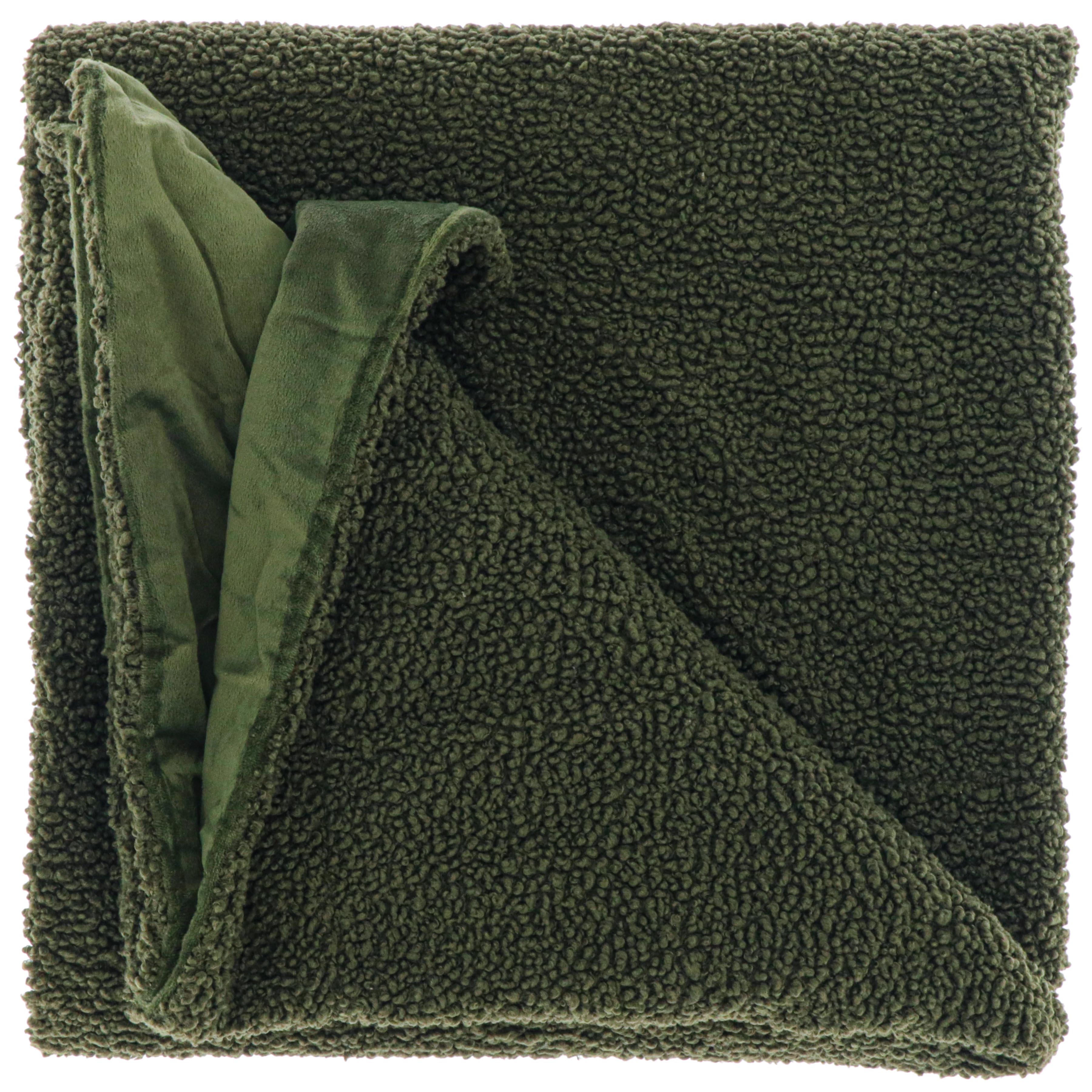 COPERTA PLAID ROMIE 150X200CM VERDE INVERNO
