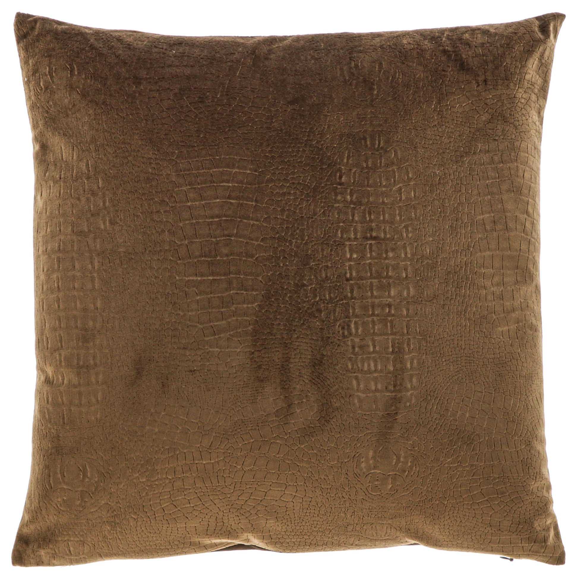CUSCINO 45X45CM MARRONE COCCO LINEA GIGI