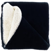 COPERTA PLAID TOMMIE 130X180CM NERO