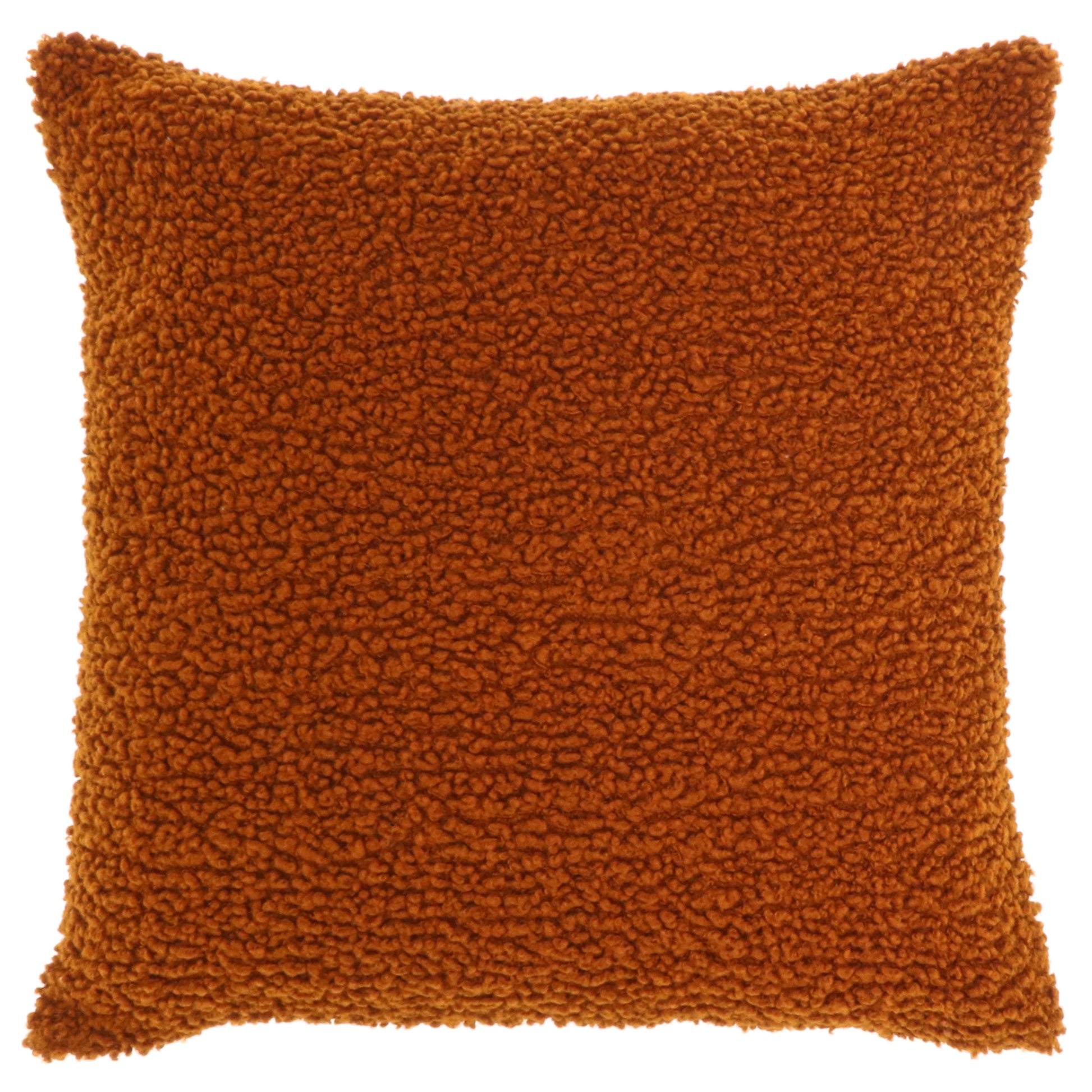 CUSCINO 45X45CM MARRONE PELLE LINEA ROMIE